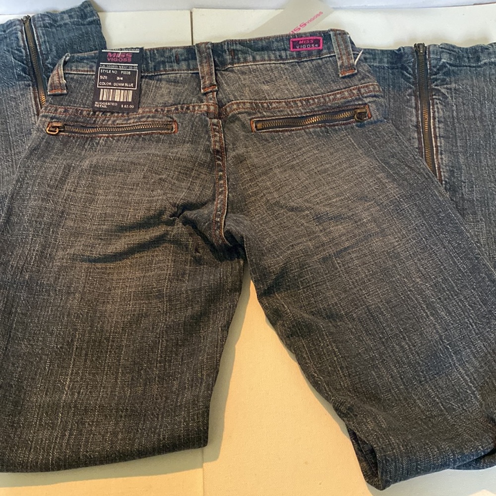 NWT & Vintage Miss Vigoss Flare Jeans - Picture 11 of 12